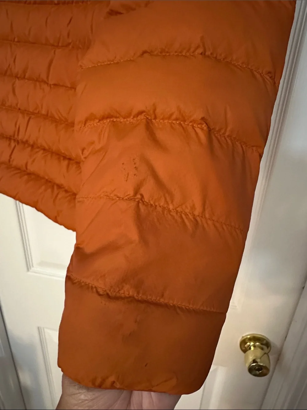 Patagonia Kids Orange Puffer Jacket